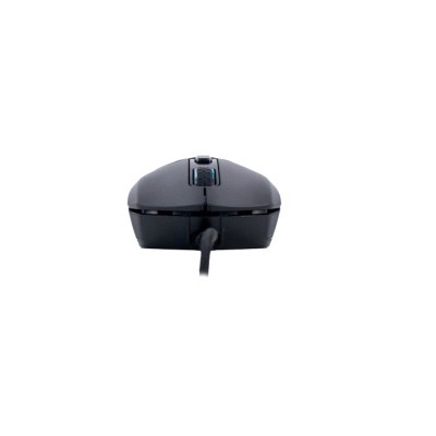 Mouse gamer TEROS TE-1232G, DPI hasta 7200, RGB, 7 botones, óptico, negro