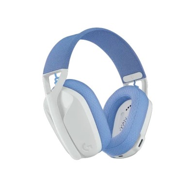 Audífono Gaming Logitech G435, Inalámbrico LIGHTSPEED, Ligero, Blanco - 981-001073