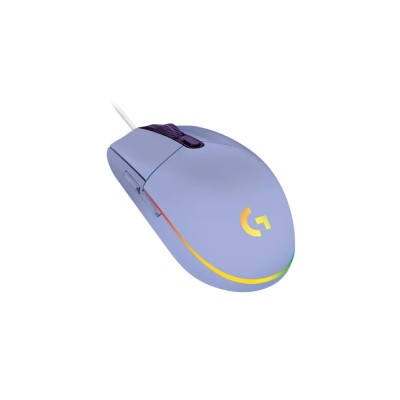 Logitech Mouse G203 Gaming LightSync Lilac