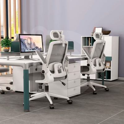 Silla Ergonómica DP Gamer IC01 Soporte Lumbar y Brazos Abatibles - GR
