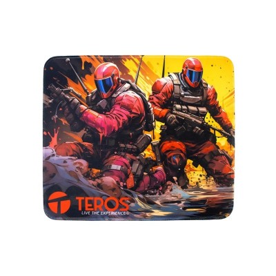 Mouse Pad Teros Te-3019S, Diseño Impreso