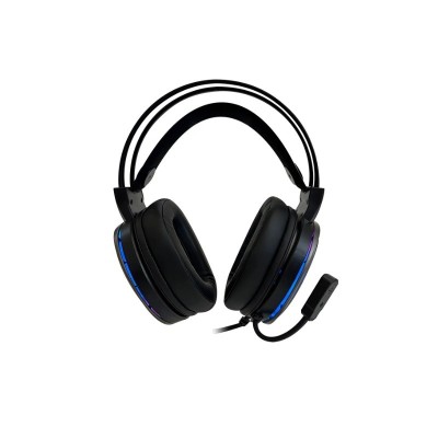 Audifonos Gaming TEROS TE-8170N estéreo 7.1, micrófono, Negro, Luces RGB