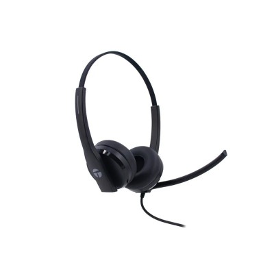 Audifono con Micrófono TEROS TE-8039CS, USB, Negro