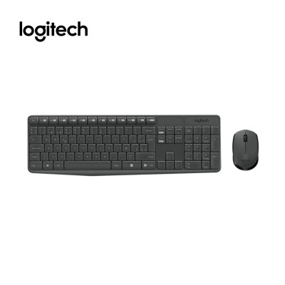 Kit Teclado y Mouse Logitech MK235, Inalámbrico, Diseño Duradero - 920-007901