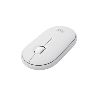 Mouse Logitech PEBBLE 2 M350S, Inalámbrico/Bluetooth, Blanco - 910-007047