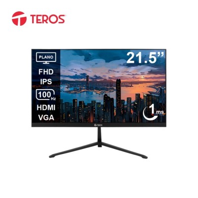 Monitor Teros TE-2128S, 21.5" IPS, 100Hz, 1920x1080, Full HD, HDMI, VGA, VESA, FREESYNC