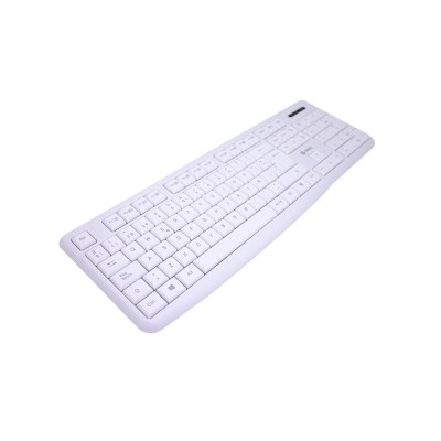 Teclado Estándar Te-4069s Blanco Blanco Español