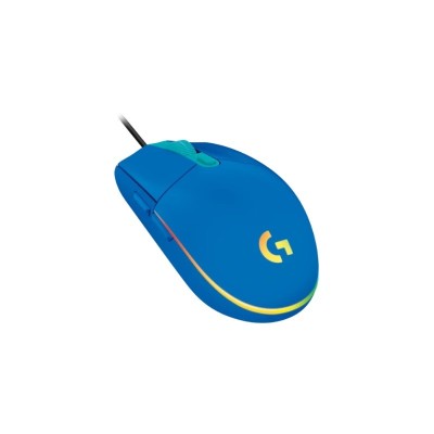 Logitech Mouse G203 Gaming LightSync Blue