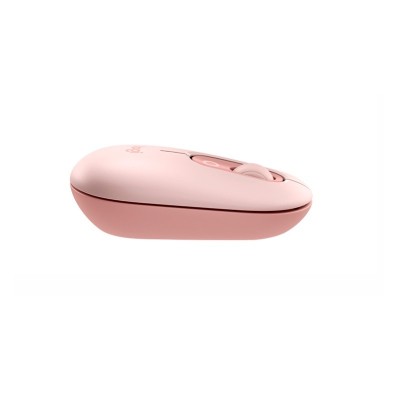 Teclado Logitech + Mouse Pop Icon Bluetooth/Wireless Sp / Copilot/ Rose (920-013053)