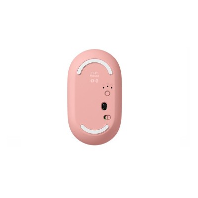 Teclado Logitech + Mouse Pop Icon Bluetooth/Wireless Sp / Copilot/ Rose (920-013053)