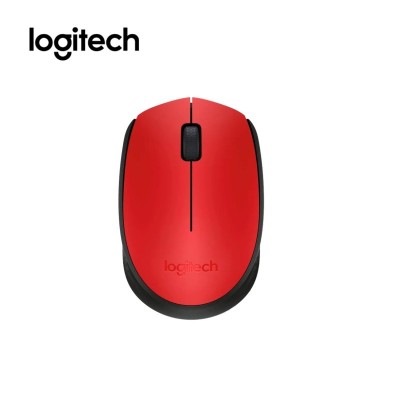 Mouse Logitech M170 Red Wireless (910-004941)