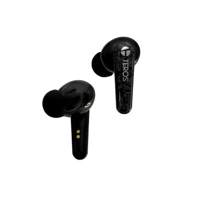 Audífonos Teros TE-8072N Bluetooth, TWS, negro