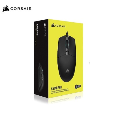 Corsair Katar Pro XT Mouse Gamer 12,400 DPI Ultra Ligero - Negro