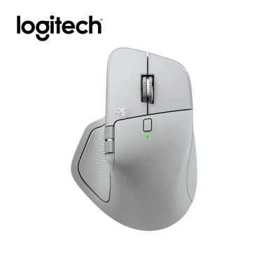 MOUSE LOGITECH  MX MASTER  4 WIRELESS CON USB-C/BLUETOOH/8K DPI PALE GREY