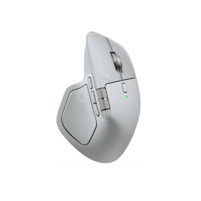 MOUSE LOGITECH  MX MASTER  4 WIRELESS CON USB-C/BLUETOOH/8K DPI PALE GREY