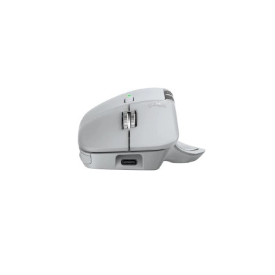 MOUSE LOGITECH  MX MASTER  4 WIRELESS CON USB-C/BLUETOOH/8K DPI PALE GREY
