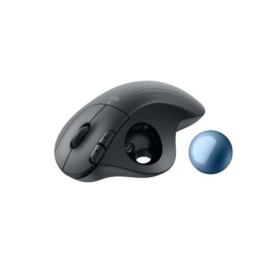 MOUSE LOGITECH ERGO M575S TRACKBALL SILENT WIRELESS BOLT/BLUETOOH USB-A BLACK