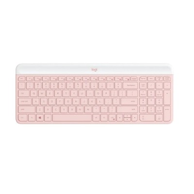 TECLADO LOGITECH + MOUSE MK470 WIRELESS SLIM USB ROSE
