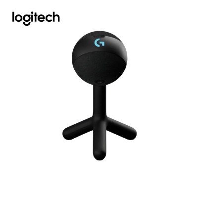 MICROFONO LOGITECH YETI ORB CARDIOID USB P/STREAMING RGB LIGHTSYNC BLACK