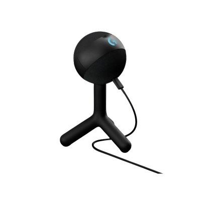 MICROFONO LOGITECH YETI ORB CARDIOID USB P/STREAMING RGB LIGHTSYNC BLACK