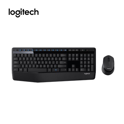 TECLADO LOGITECH + MOUSE M345 WIRELESS USB SP BLACK