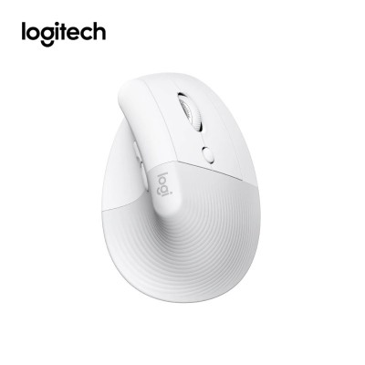 MOUSE LOGITECH LIFT VERTICAL ERGONOMIC WIRELESS/BT WHITE