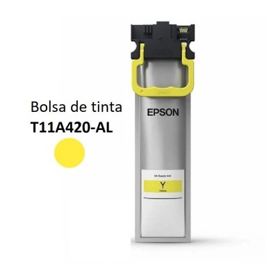 Bolsa de tinta Epson T11A420 Yellow