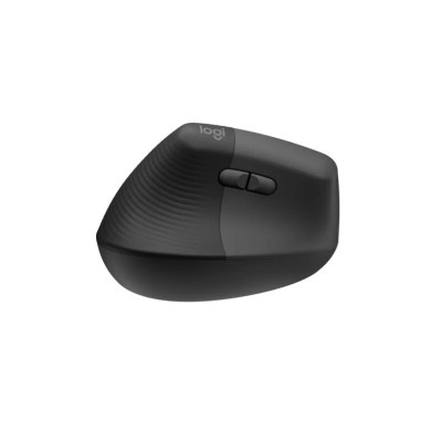 Mouse Vertical Ergonómico Logitech LIFT, BT/Inalámbrico, Negro - 910-006466