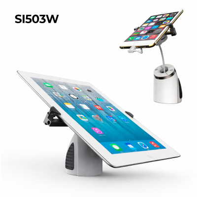 Soporte Antirrobo SI503AW, Exhibición, Alarma/Carga, para Tablet 10"
