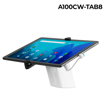Soporte Antirrobo A100CW, Exhibición, Alarma/Carga, para Tablet 8"