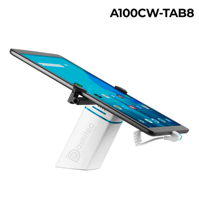 Soporte Antirrobo A100CW, Exhibición, Alarma/Carga, para Tablet 8"