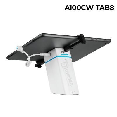 Soporte Antirrobo A100CW, Exhibición, Alarma/Carga, para Tablet 8"