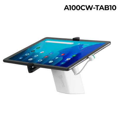 Soporte Antirrobo A100CW, Exhibición, Alarma/Carga, para Tablet 10"