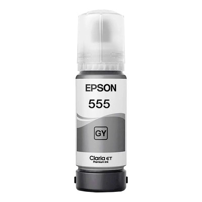 Botella de Tinta Epson 555 Gris
