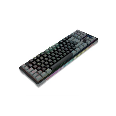 TECLADO MECANICO TKL ANTRYX MK840L BLACK/GRAY, SWITCH BLUE