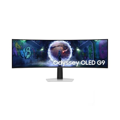 MONITOR 49 SAMSUNG Gaming Odyssey OLED G9 LS49DG930SLXPE DUAL QHD, 240HZ 0.03MS, CURVO