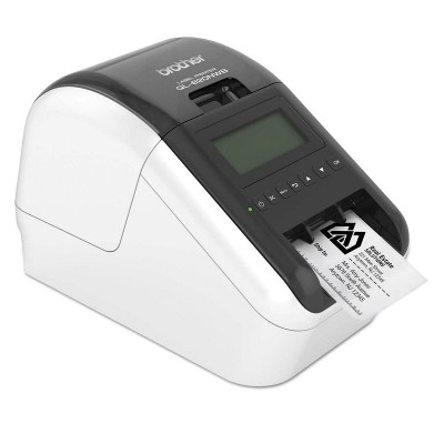 Impresora de Etiquetas Térmica Brother QL-820NWB, Conexión WiFi, Bluetooth, USB y Red (Ethernet)