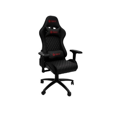 Silla gamer TEROS TE-8121N, negro