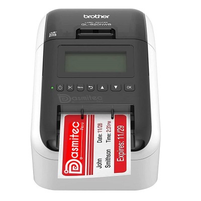 Impresora de Etiquetas Térmica Brother QL-820NWB, Conexión WiFi, Bluetooth, USB y Red (Ethernet)