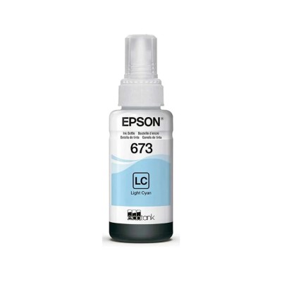 Botella de Tinta Epson 673 Cian Ligth 70ml
