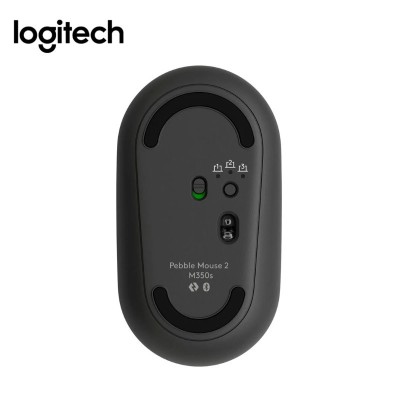 Mouse Logitech Pebble 2 M350s Bluetooth/Wireless Graphite (910-007049)