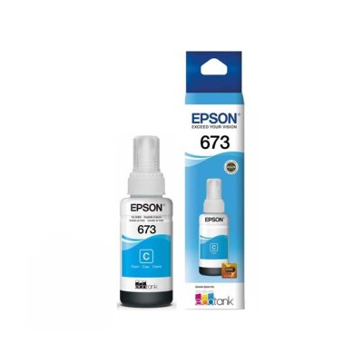 Botella de Tinta Epson 673 Cian 70ml