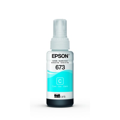 Botella de Tinta Epson 673 Cian
