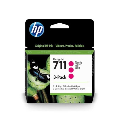CARTUCHO HP CZ135A (711) MAGENTA 3 PACK 29 ML