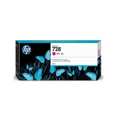 CARTUCHO HP F9K16A (728A) 300ML MAGENTA