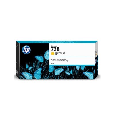 CARTUCHO HP F9K15A (728A) 300ML YELLOW