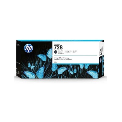 CARTUCHO HP F9J68A (728) 300ML MATTE BLACK