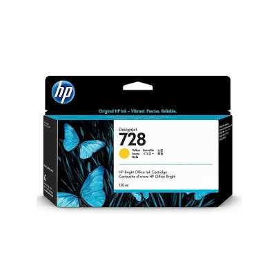 CARTUCHO HP F9J65A (728) 130ML YELLOW