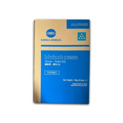 TONER KONICA MINOLTA BIZHUB C-3320i (CYAN) TNP80C 220V/60HZ AAJW492