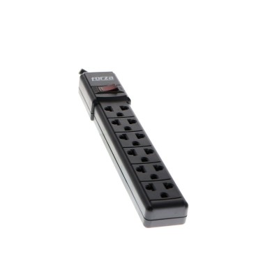 Regleta Forza FPS001B, 6 tomas, Negra